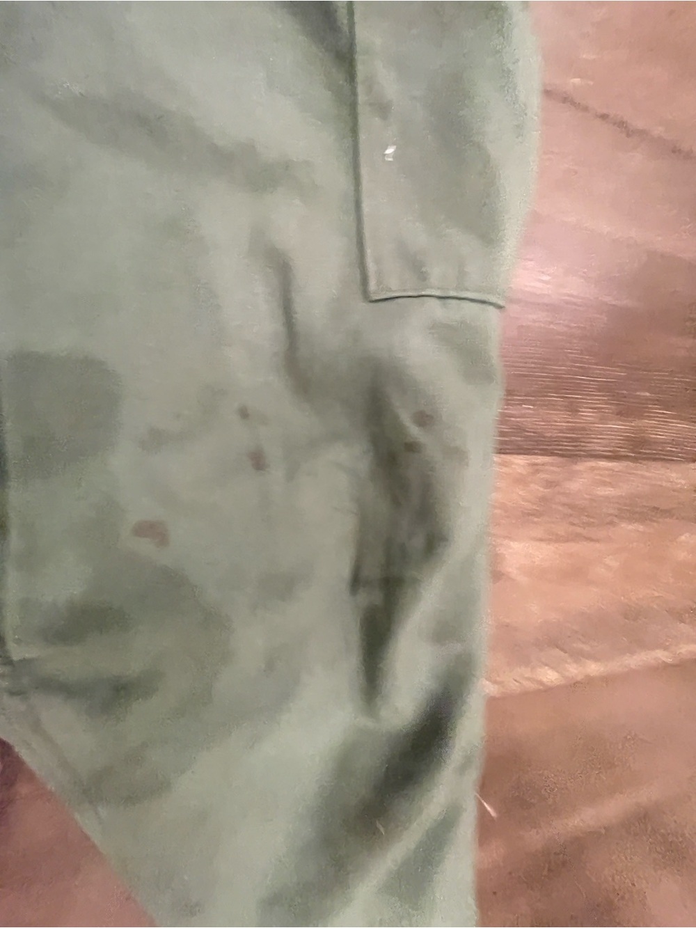 Men's Cargo Pants in Olive Green - Picture 5 of 6
